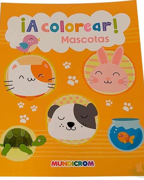 A COLOREAR! LAS MASCOTAS