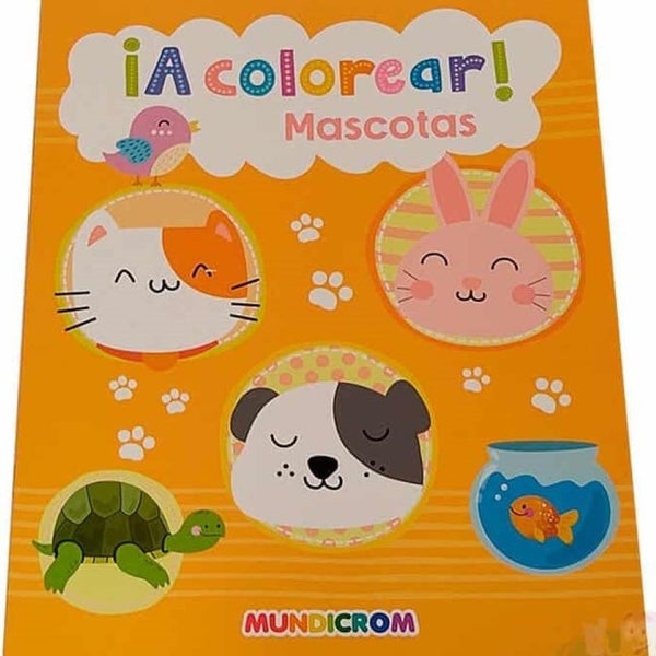 A COLOREAR! LAS MASCOTAS