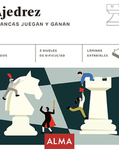 AJEDREZ. BLANCAS JUEGAN Y GANAN
