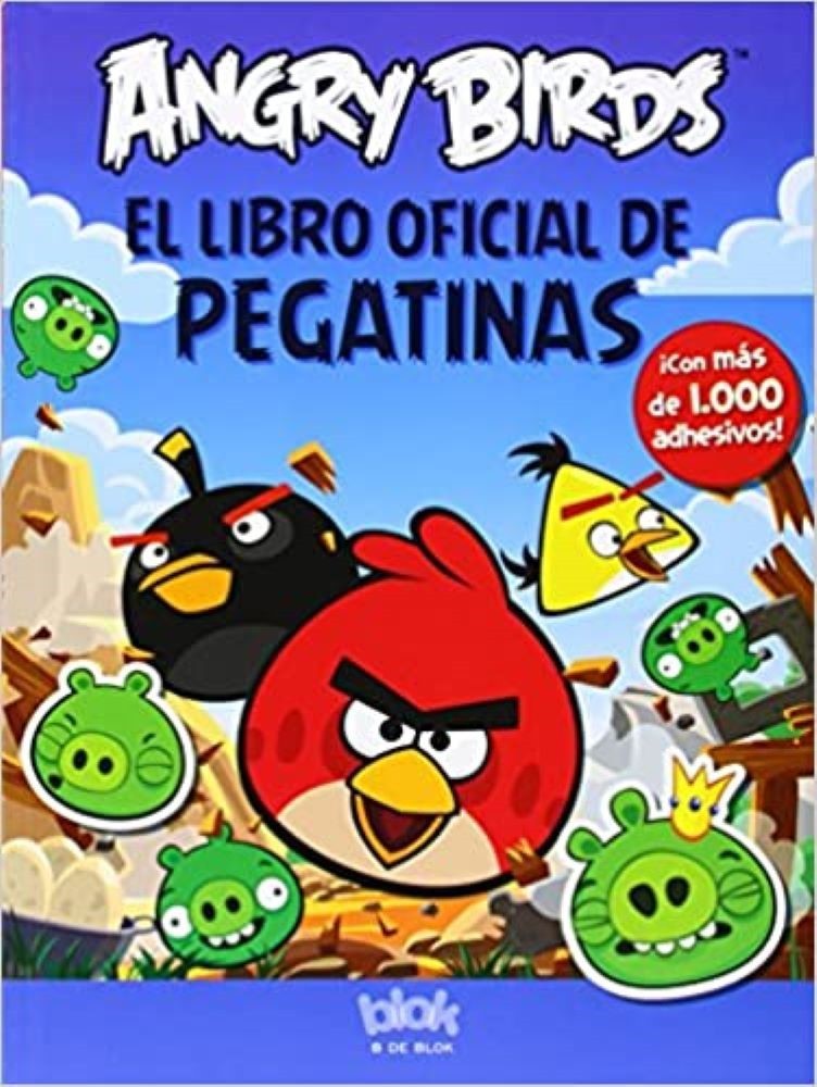 ANGRY BIRDS LIBRO OFICIAL DE PEGATINAS