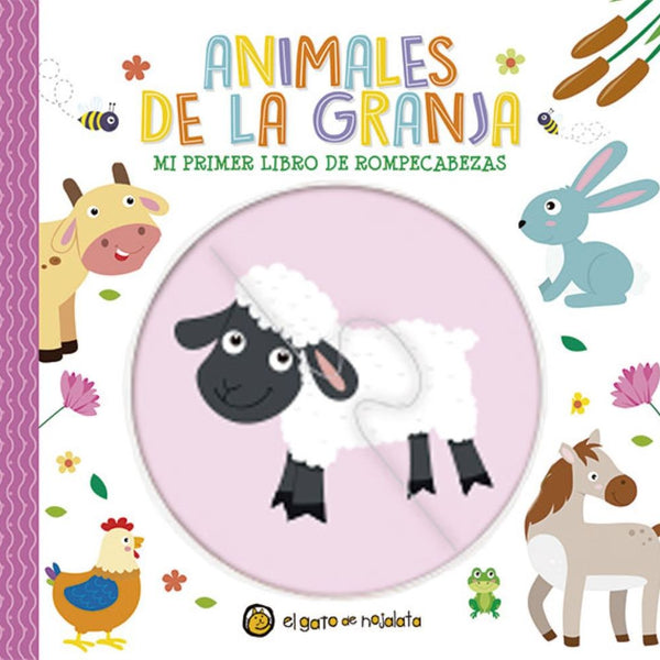 ANIMALES DE LA GRANJA - MI PRIMER LIBRO DE ROMPECABEZA