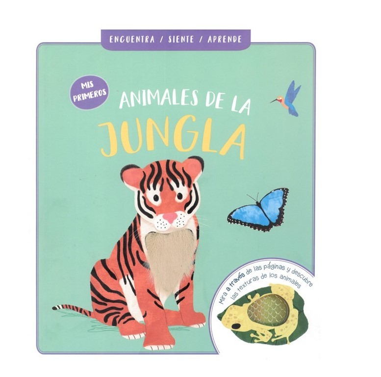 ANIMALES EN LA JUNGLA - encuentra  siente y aprende
