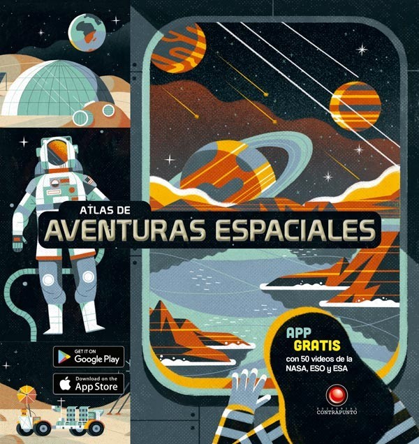 atlas animado - ATLAS DE AVENTURAS ESPACIALES (con app)