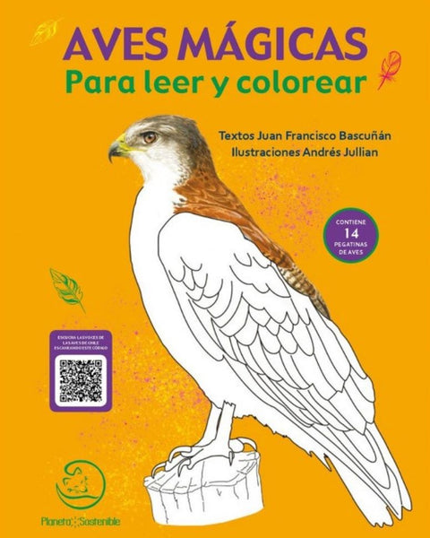 AVES MAGICAS PARA LEER Y COLOREAR