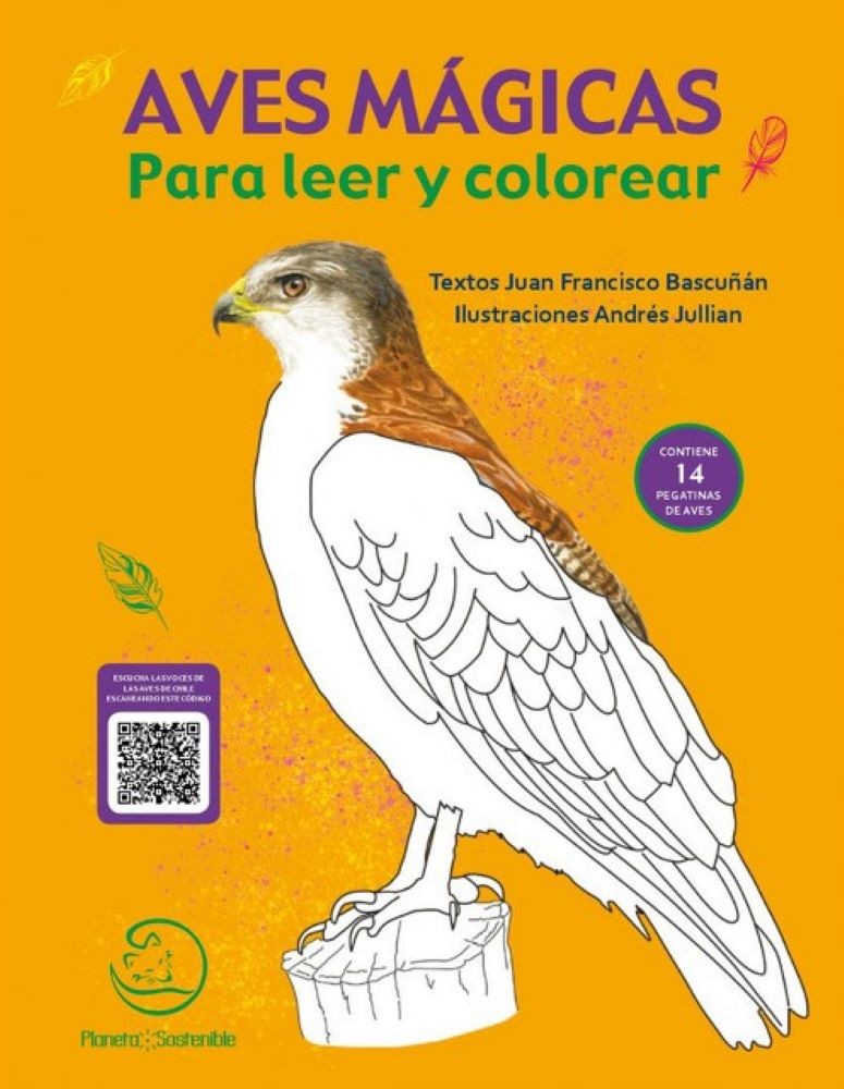 AVES MAGICAS PARA LEER Y COLOREAR