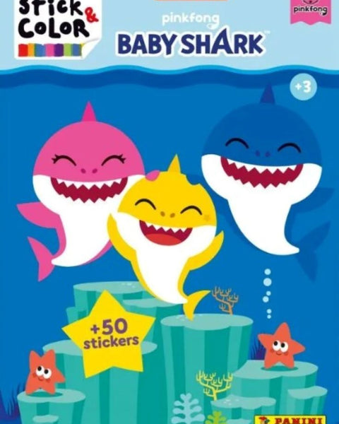 BABY SHARK +40 STICKERS