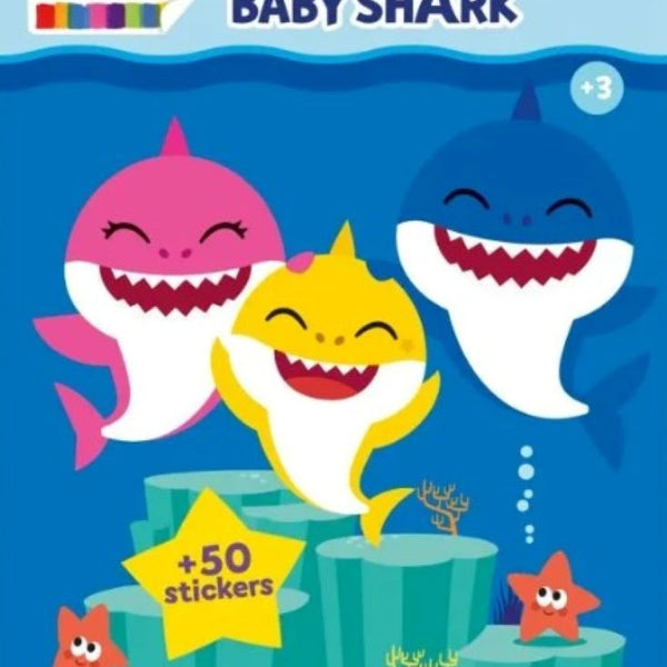 BABY SHARK +40 STICKERS