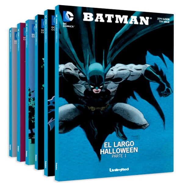 BATMAN EL LARGO HALOWEEN 6 TOMOS