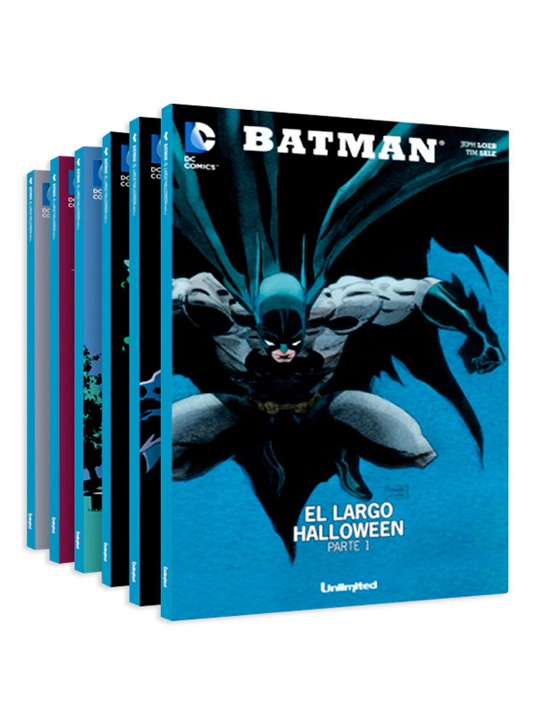 BATMAN EL LARGO HALOWEEN 6 TOMOS