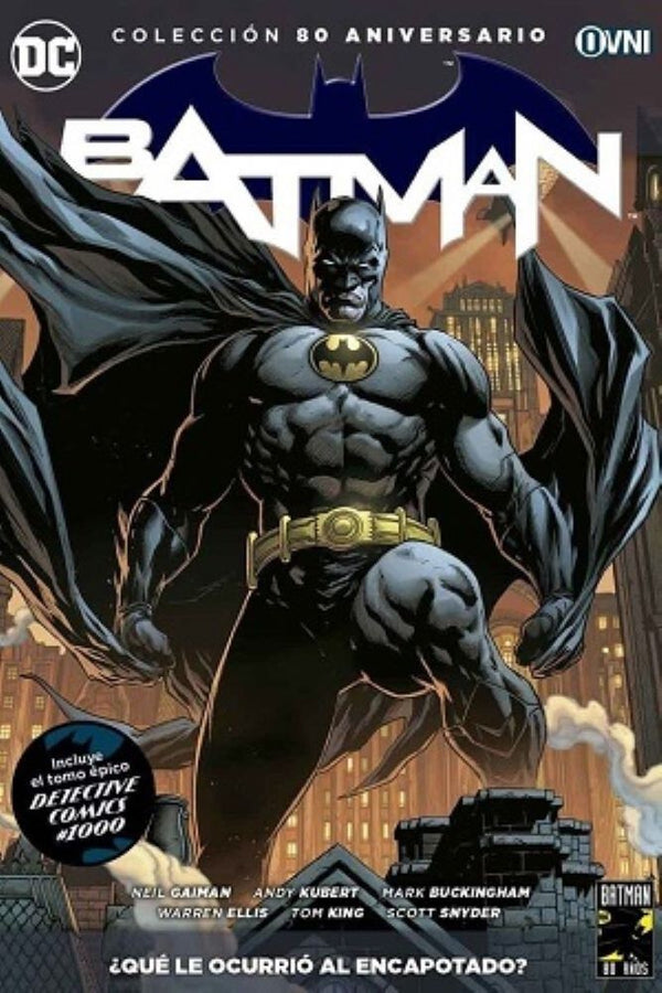 BATMAN Nº 19 ¿QUE LE OCURRIO AL ENCAPOTADO? + DETECTIVE 1000