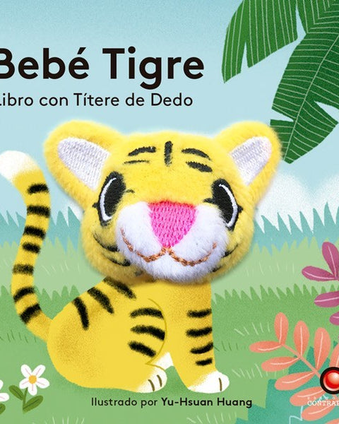 BEBE TIGRE - libro con titere de dedo