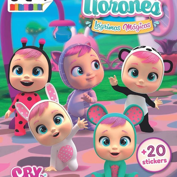 BEBES LLORONES +20 STICKERS