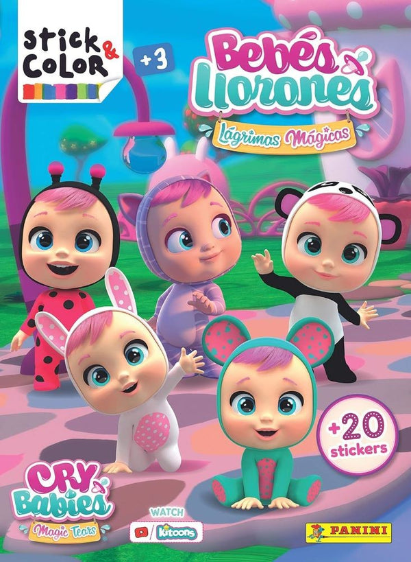 BEBES LLORONES +20 STICKERS