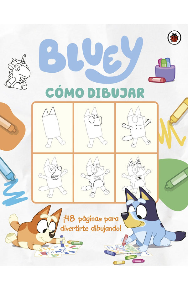 BLUEY. COMO DIBUJAR