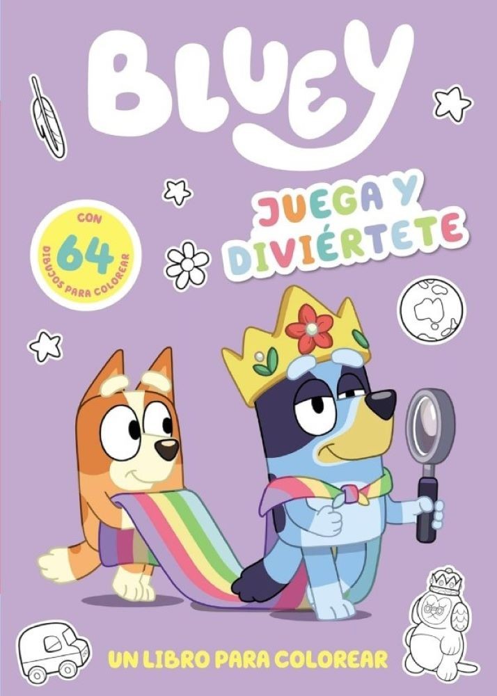 BLUEY. JUEGA Y DIVIERTETE. COLOREAR