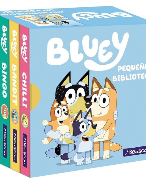 BLUEY PEQUEÑA BIBLIOTECA