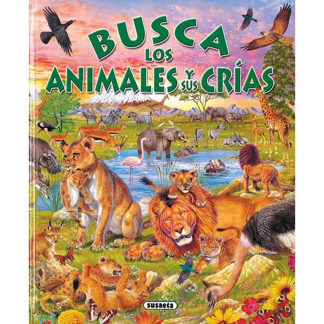 BUSCA LOS ANIMALES Y SUS CRIAS
