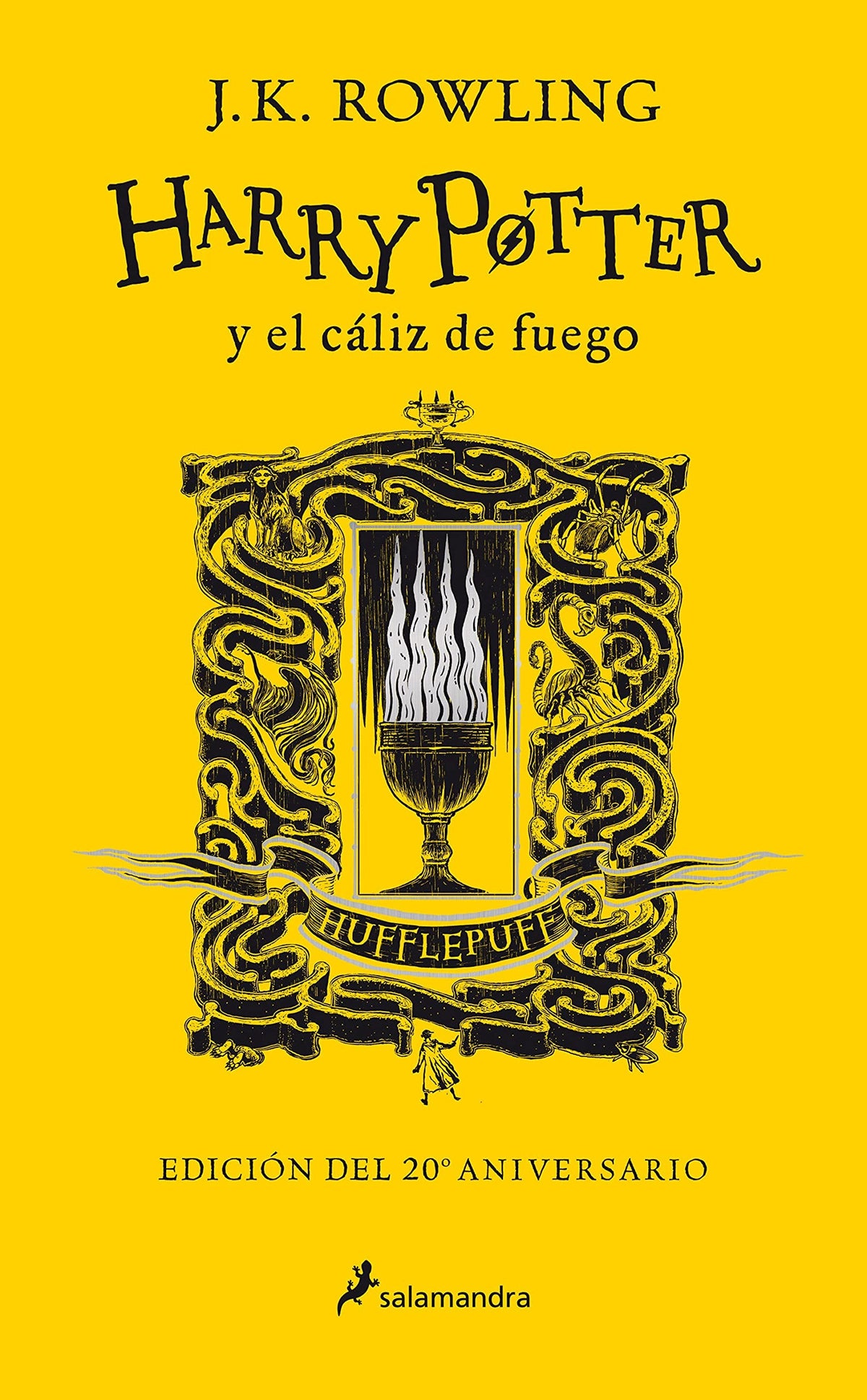 CALIZ DE FUEGO 20 ANIVERSARIO. HUFFLEPUFF