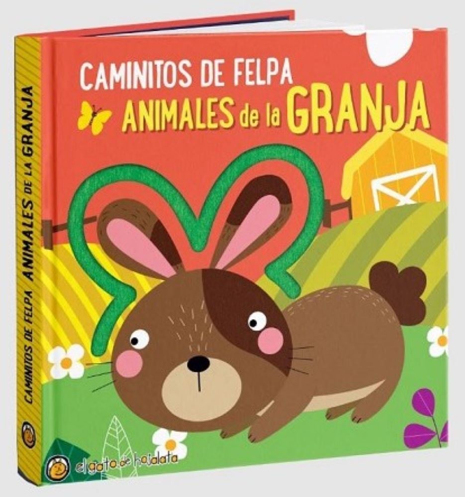 CAMINITOS DE FELPA ANIMALES DE LA GRANJA