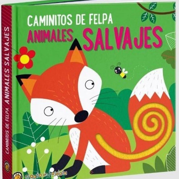 CAMINITOS DE FELPA ANIMALES SALVAJES