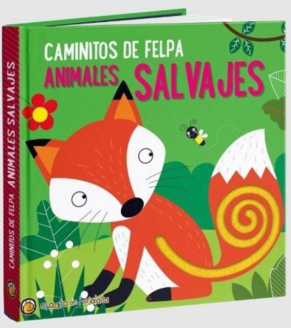 CAMINITOS DE FELPA ANIMALES SALVAJES