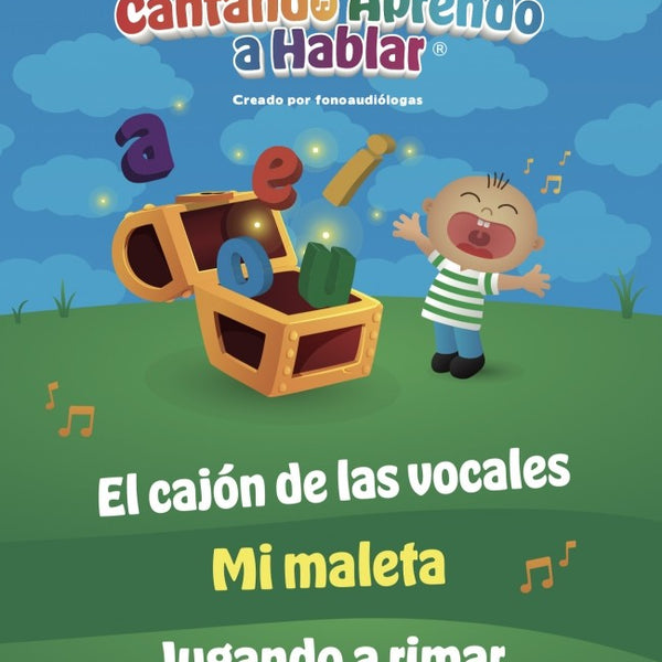 CANTANDO APRENDO A HABLAR EL CAJON DE LAS VOCALES