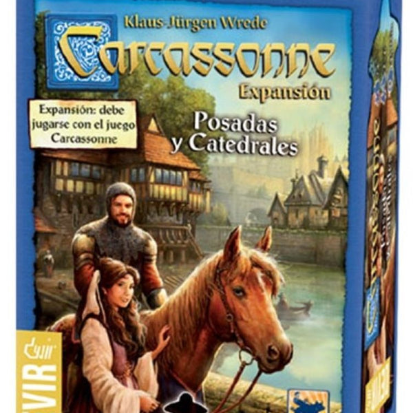 CARCASSONNE POSADAS Y CATEDRALES EXPANSION
