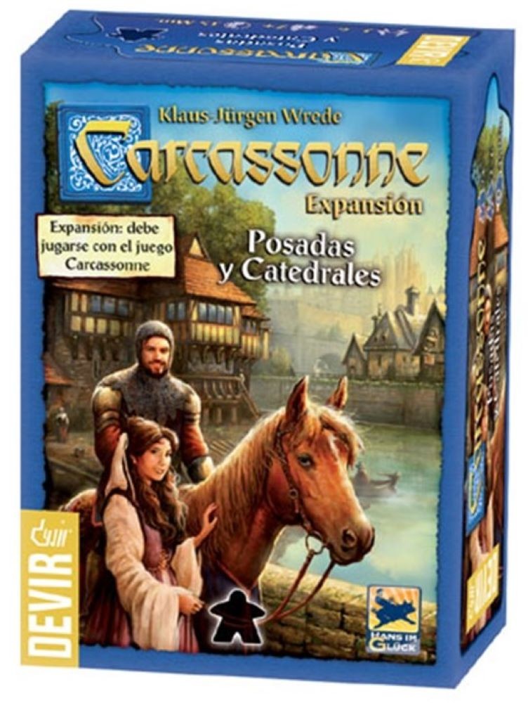 CARCASSONNE POSADAS Y CATEDRALES EXPANSION
