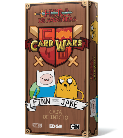 CARD WARS FINN CONTRA JAKE CAJA DE INICIO
