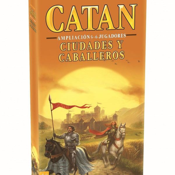 JUEGO DE MESA CATAN CIUDADES Y CABALLEROS AMPLIACIÓN 5 – 6 JUGADORES