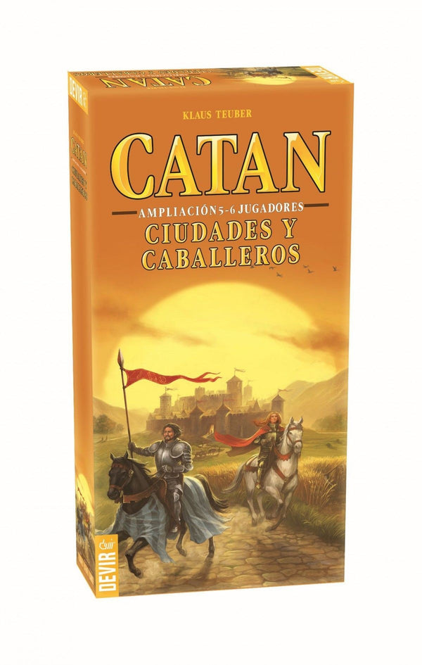 JUEGO DE MESA CATAN CIUDADES Y CABALLEROS AMPLIACIÓN 5 – 6 JUGADORES