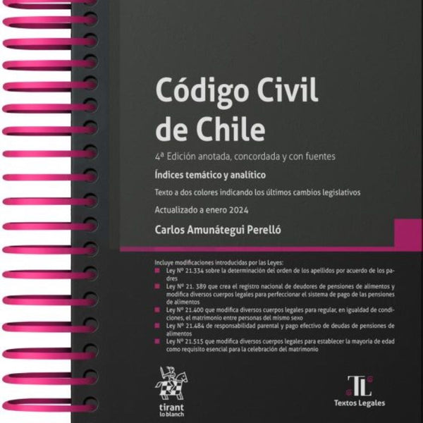 CODIGO CIVIL DE CHILE 2024