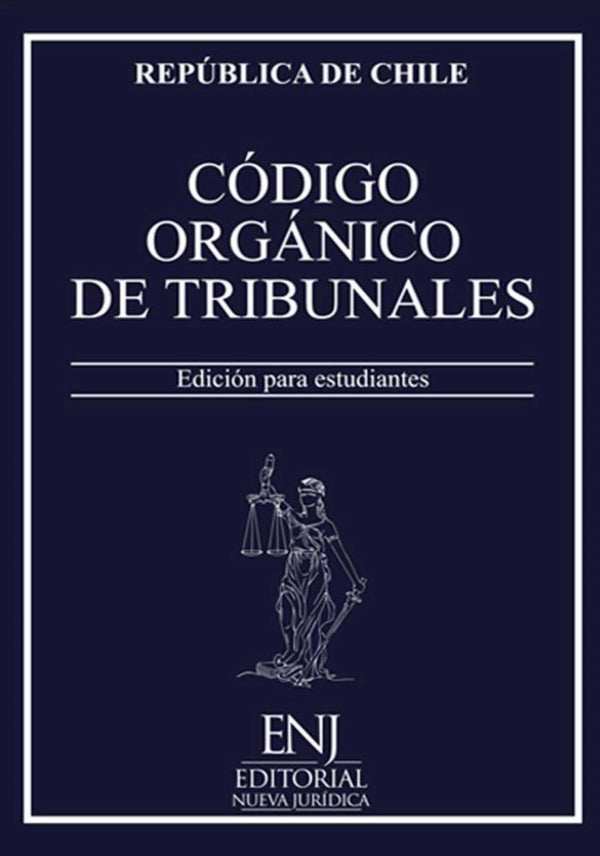 CODIGO ORGANICO DE TRIBUNALES 2024 ESTUDIANTE