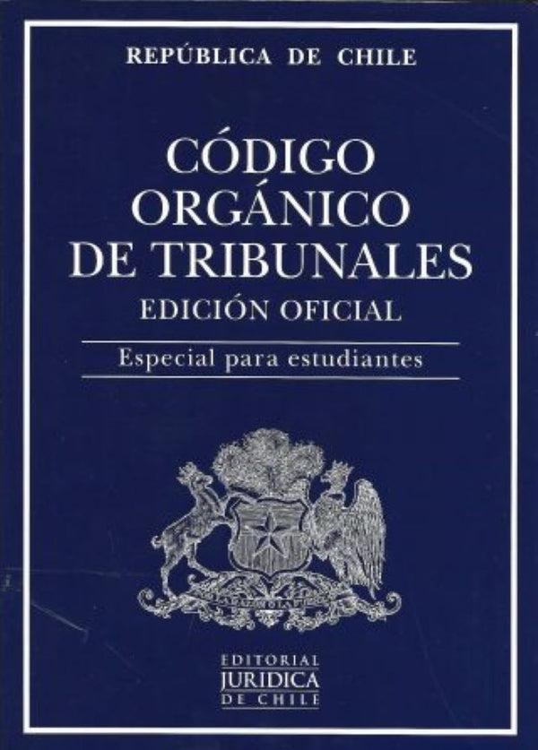 CODIGO ORGANICO DE TRIBUNALES ESTUDIANTE 2023