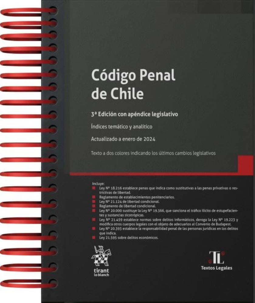 CODIGO PENAL DE CHILE 2024 (ANILLADO)