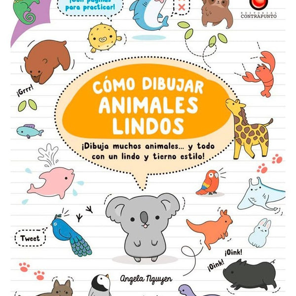 COMO DIBUJAR ANIMALES LINDOS