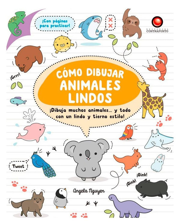 COMO DIBUJAR ANIMALES LINDOS