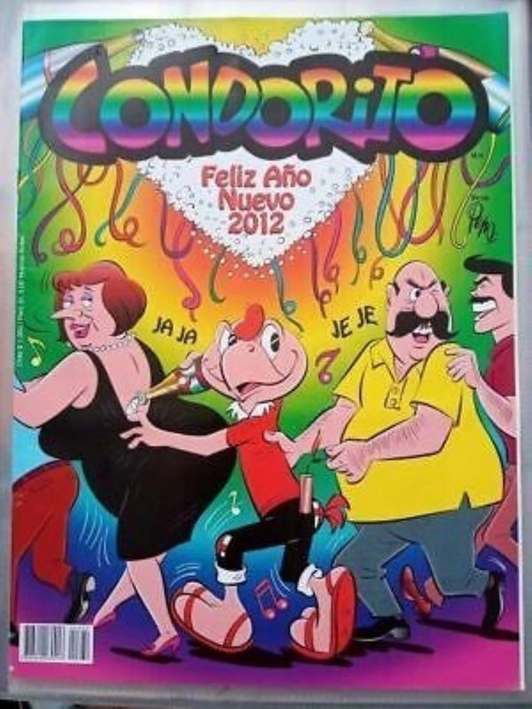 CONDORITO FELIZ AÑO NUEVO 6 TOMOS VARIEDAD DE REVISTAS