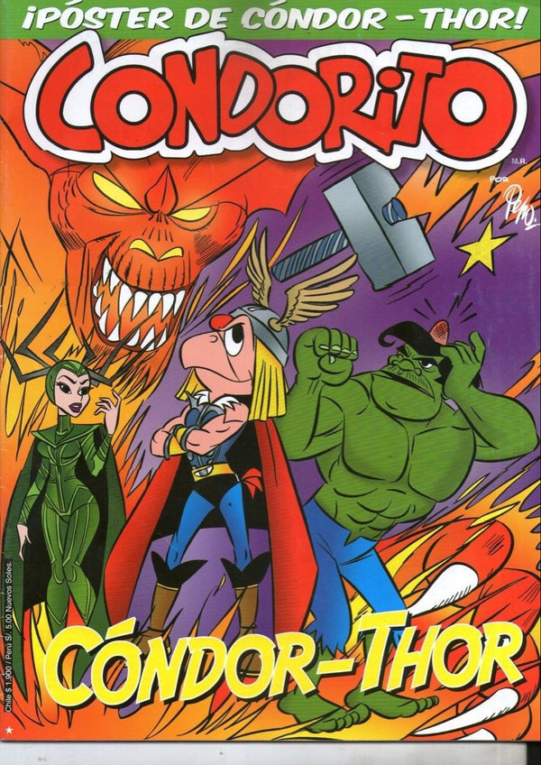 CONDORITO THOR - 6 TOMOS VARIEDAD DE REVISTAS