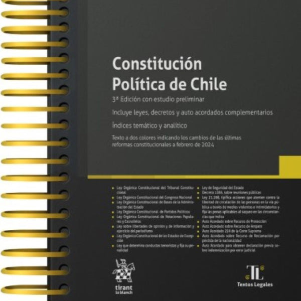 CONSTITUCION POLITICA DE CHILE 2024 (ANILLADO)