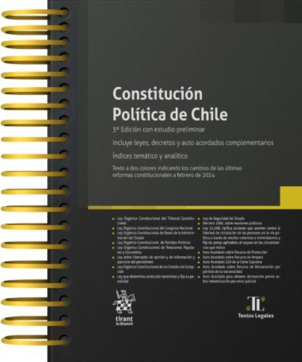 CONSTITUCION POLITICA DE CHILE 2024 (ANILLADO)