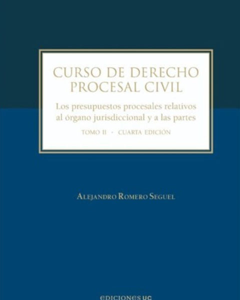 CURSO DE DERECHO PROCESAL CIVIL.  TOMO II