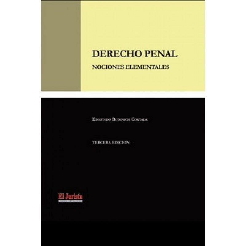 Derecho Penal Nociones Elementales (Jurista)