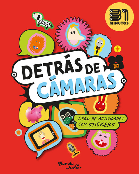 DETRAS DE CAMARA STICKERS