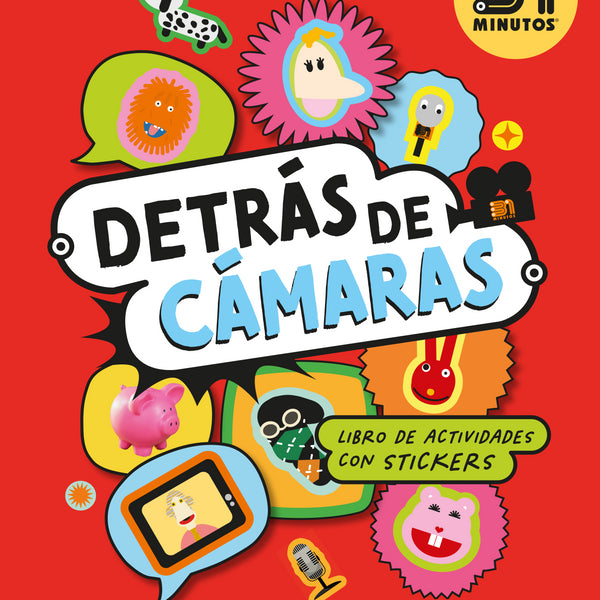DETRAS DE CAMARA STICKERS