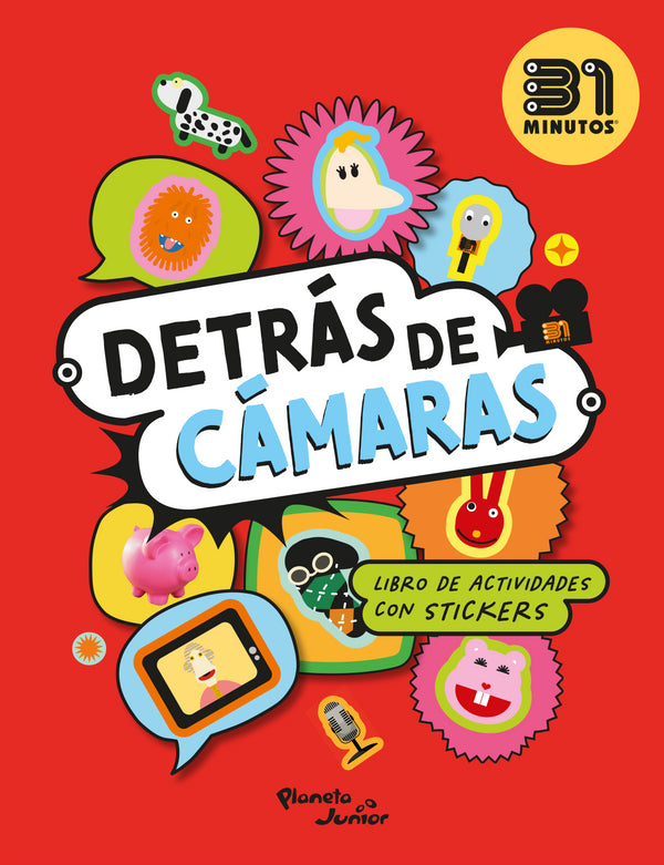 DETRAS DE CAMARA STICKERS