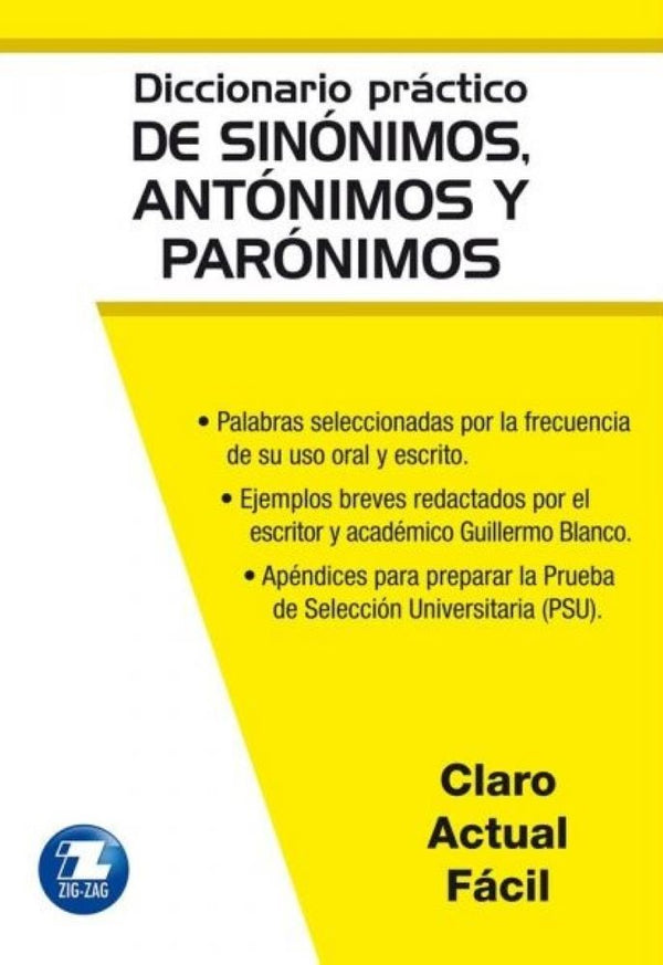 DICCIONARIO PRÁCTICO DE SINÓNIMOS, ANTÓNIMOS Y PARÓNIMOS