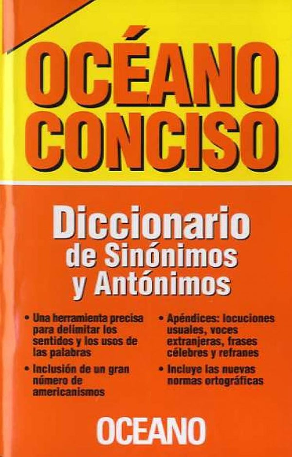 DICCIONARIO OCEANO CONCISO DE SINONIMOS Y ANTONIMOS