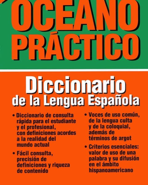 DICCIONARIO OCEANO PRACTICO DE LA LENGUA ESPAÑOLA