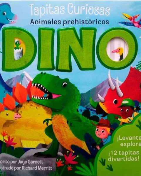 DINO. Animales prehistóricos - tapitas curiosas